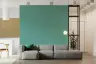 Serene Teal Textured Wallpaper 6