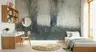 Misty Forest Silhouette Wall Mural 7