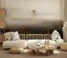 Serene Misty Meadow Landscape Wall Mural 6