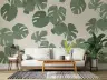 Tropical Monstera Leaf Wall Mural 8
