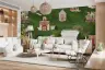 Rajasthani Palace Garden Scenic Wall Mural 8