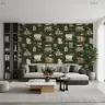 Mughal Miniature Palace Garden Wall Mural 7