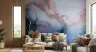Abstract Blue Pink Marble Wallpaper Mural 7