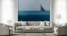 Misty Sailboat Wall Mural 7