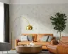 Subtle Botanical Motif Wallpaper 6
