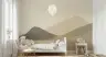 Abstract Mountain Landscape Serenity Wall Mural 6