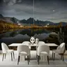 Himalayan Night Sky Lake Reflection Wall Mural 7