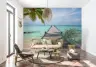 Serene Ocean Pier Landscape Wall Mural 8