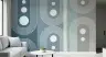 Modern Geometric Arches and Circles Wall Mural 8