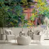 Rustic Overgrown Doorway Wall Mural 6