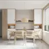 Misty Earth Tone Horizon Wallpaper Mural 6