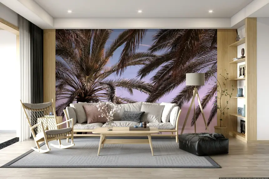 Palm Sky Serenity Wall Mural -2262139