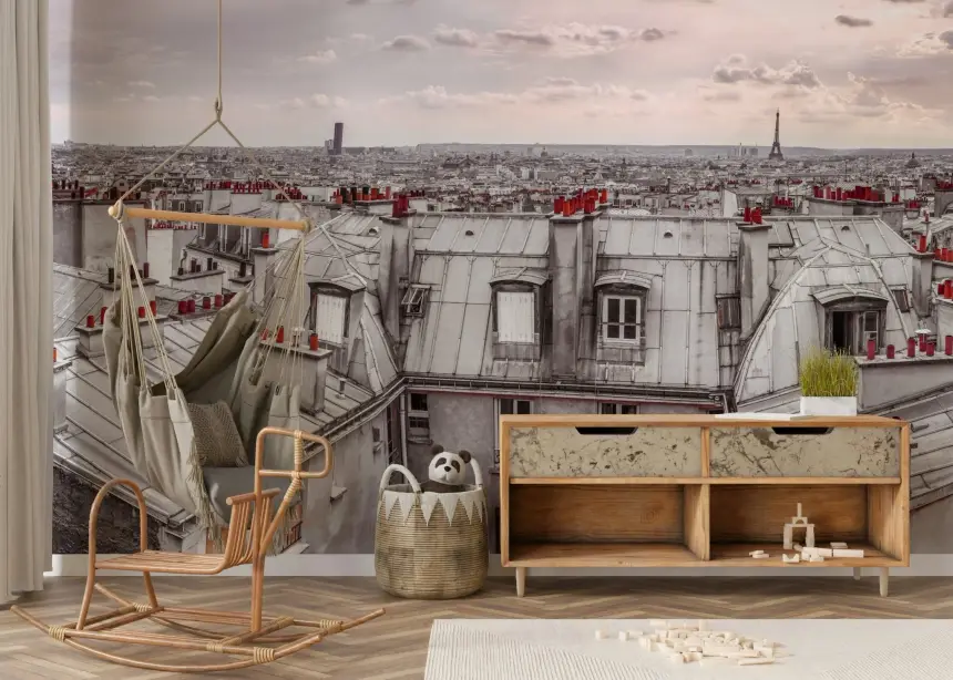 Paris Love Wall Mural