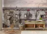 Paris Rooftops Cityscape Wall Mural 6