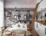 Paris Rooftops Cityscape Wall Mural 8