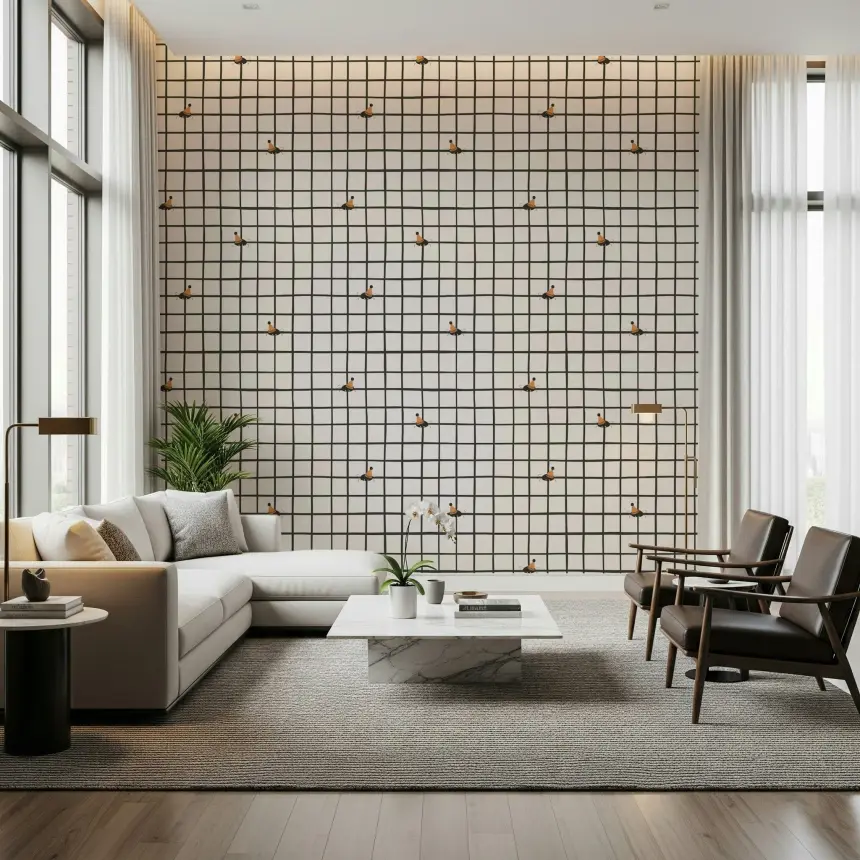 Party Bugs on Grid Wallpaper -3259356