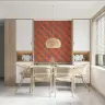 Vibrant Geometric Eye Pattern Wall Mural 7