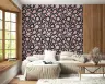 Modern Pink Agate Slice Pattern Wall Mural 7