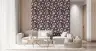 Modern Pink Agate Slice Pattern Wall Mural 8