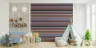 Vibrant Horizontal Stripe Wall Mural 8
