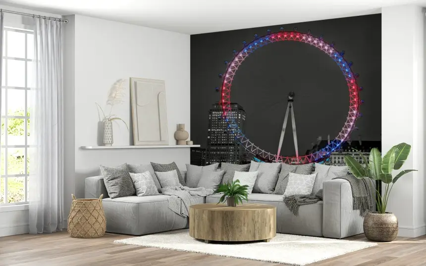 Reflecting Eye Wall Mural