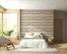 Minimalist Sage Arch Lines Pattern Wallpaper 8