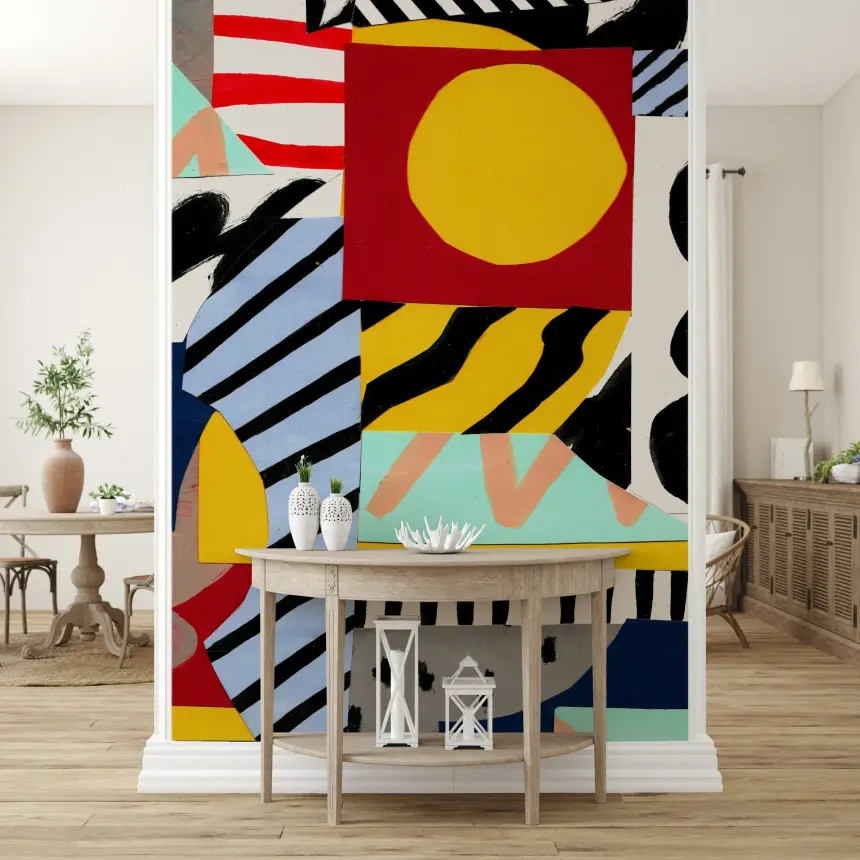 Retro Remix Wall Mural