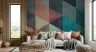 Vintage Geometric Triangle Wall Mural 7