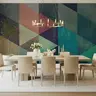 Vintage Geometric Triangle Wall Mural 8