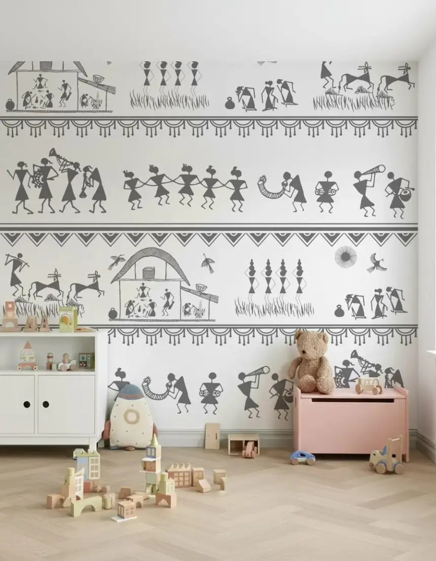 Rural Rhythm Wall Mural
