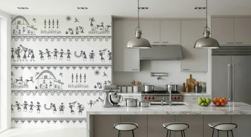 Rural Rhythm Wall Mural