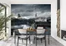 Serene Riverside Church Landscape Wall Mural 8