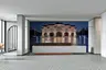 Grand Asian Archway Night Wall Mural 8