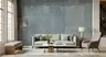 Muted Blue Grey Concrete Finish Wall Mural 8
