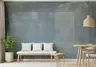 Muted Blue Grey Concrete Finish Wall Mural 7