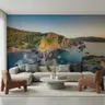 Golden Hour Coastal Cliffs Wall Mural 7