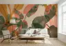 Abstract Tropical Foliage Wall Mural 8