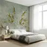 Golden Wisp Botanical Wall Mural 7