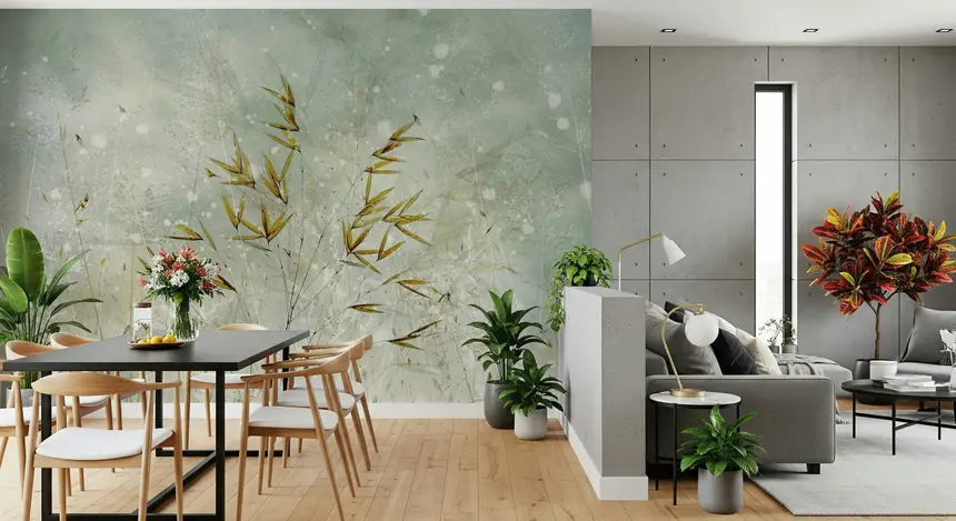 Whispering Grass Wall Mural - 1911337