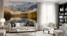 Majestic Autumn Mountain Lake Reflection Wall Mural 7