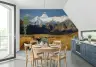 Majestic Snow-Capped Mountain Range Wall Mural 8