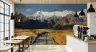 Majestic Snow-Capped Mountain Range Wall Mural 6