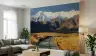 Majestic Snow-Capped Mountain Range Wall Mural 7