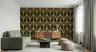 Vintage Art Deco Geometric Pattern Wallpaper 7