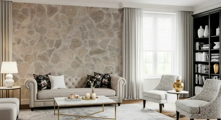 Stone Mosaic Wall Mural -2306184