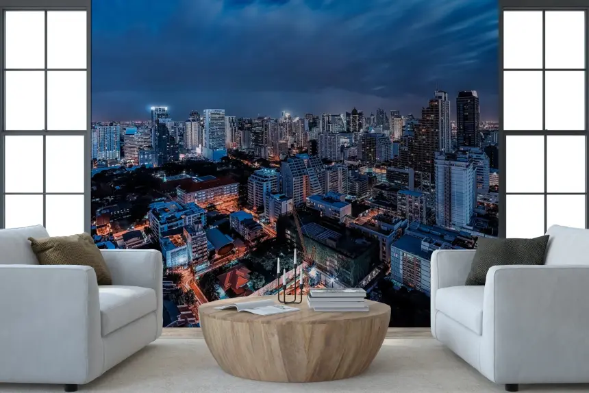 Sukhumvit Distrist Wall Mural