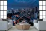Twilight Metropolis Cityscape Wall Mural 8