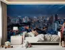 Twilight Metropolis Cityscape Wall Mural 6