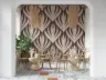 Art Deco Botanical Motif Pattern Wallpaper 7