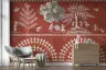 Warli Folk Art Terracotta Village Life Wall Mural 7